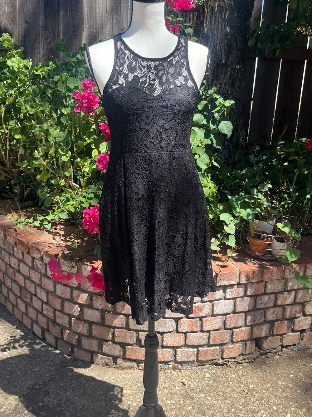 Black Lace Dress